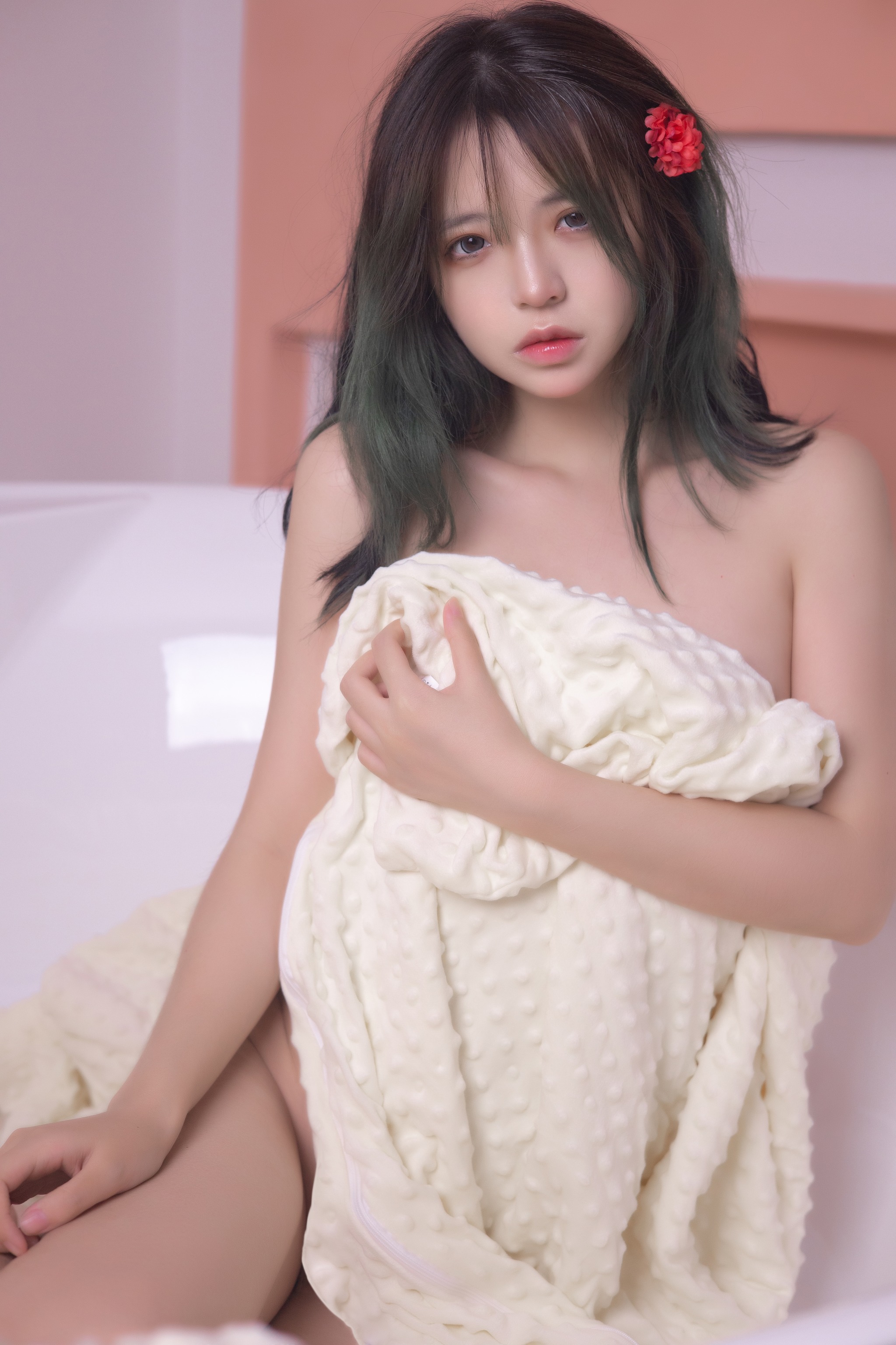 图片[1]-疯猫ss – NO.163 2022夏日限定A本 毛毯 [20P]-XikXak